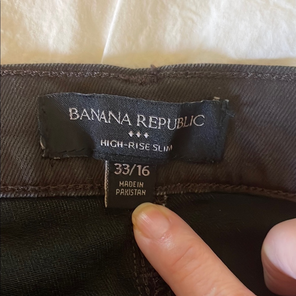 Banana Republic High-Rise Slim Pants
